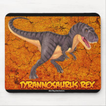 Tyrannosaurus Mousepad Alfombrillas De Raton