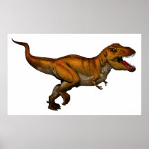 Tyrannosaurus Rex que corre T-Rex Impresiones