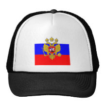 Tzar de Muscovia, bandera de Rusia Gorra