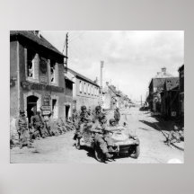 U.S. Paracaidistas en la Segunda Guerra Mundial de Impresiones