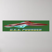 U.S.S. Clase de POUNDER_MCC-1777-E_Slinger Posters