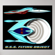 U.S.S. Clase del VUELO OBJECT_MCC-1947_UFO Impresiones