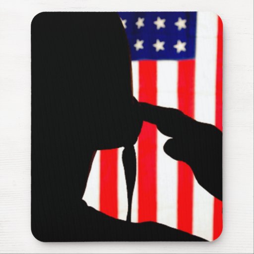U.S. Silueta Mousepad del soldado