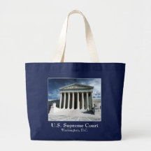 U.S. Tote de la lona del Tribunal Supremo Bolsa Lienzo