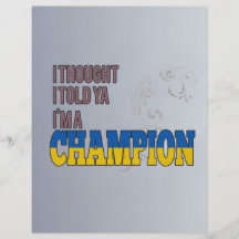 Ucraniano y un campeón tarjeton