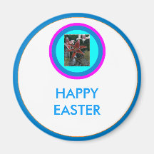 ¡! UCreate Pascua feliz Iman De Frigorífico