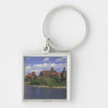 UE, Polonia, Pomerania, Malbork. Europa Llaveros Personalizados
