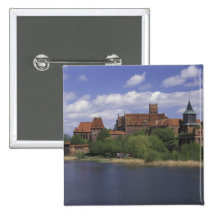 UE, Polonia, Pomerania, Malbork. Europa Pin