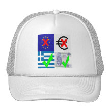 UE y euro anti, favorable Grecia y dracma (4) Gorra