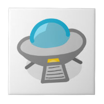 UFO del dibujo animado Tejas