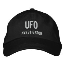 UFO, investigador Gorras Bordadas