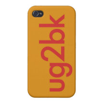 "UG2BK " iPhone 4/4S CARCASAS