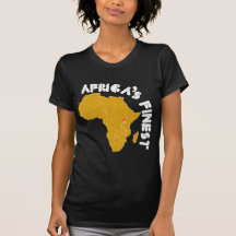 Uganda África más fina Camisetas