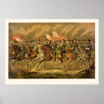 Ulises S. Grant y sus generales de E. Boell 1865 Impresiones