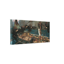Ulises y las sirenas por el Waterhouse de JW, Vict Impresiones En Lona