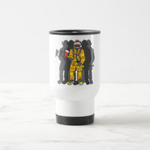 Último bombero taza de café
