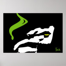 Ultra Noir - impresión de color Posters