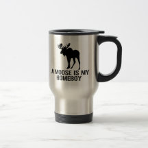 Un alce es mi homeboy taza