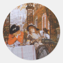 Un alumerzo (Dejeuner menudo) por James Tissot Pegatinas
