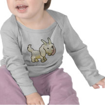 Un animal del campo lindo de la cabra camisetas