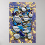 Un arreglo de piedras posters