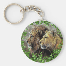 Un asunto del león llaveros