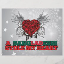Un bangladeshí robó mi corazón tarjeta publicitaria