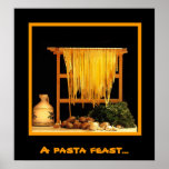 Un banquete de las pastas posters
