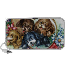 Un barril de perritos iPhone altavoces