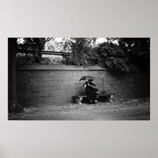 Un beso en la lluvia, medio poster