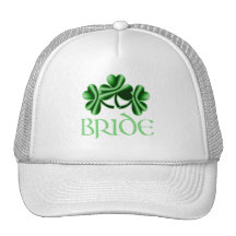 Un boda irlandés gorros bordados