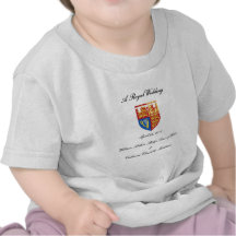 Un boda real camisetas