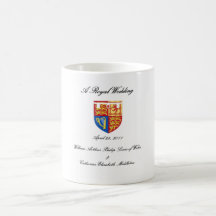 Un boda real tazas de café