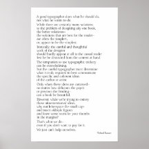 Un buen tipógrafo hace… posters