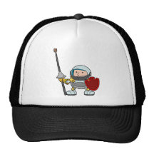 Un caballero joven gorros  