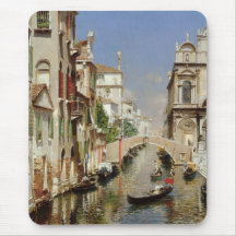 Un canal veneciano alfombrillas de ratón
