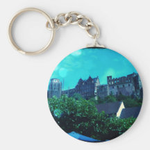 Un castillo llavero personalizado