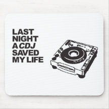 Un CDJ ahorró anoche mi vida Tapete De Ratones