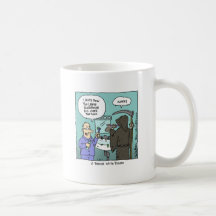 Un cepillo con muerte tazas de café