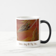 Un cierto día volaré también…. tazas de café
