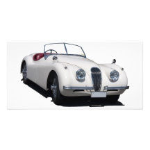 Un coche de deportes de Jaguar XK120 Tarjeta Fotográfica