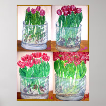 "Un cuento del tulipán " Posters