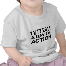 Un día de acción camiseta
