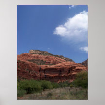 Un día soleado del desierto posters