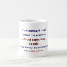Un gobierno no puede, controlar la economía, witho taza