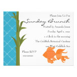 Un Goldfish delicioso Invitación Personalizada