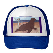 Un gorra del amigo del sello