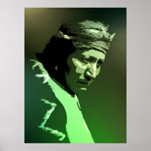 Un indio de Navajo Poster