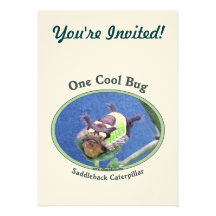 Un insecto fresco Caterpillar Comunicados Personalizados