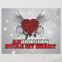 Un iraní robó mi corazón tarjeton
